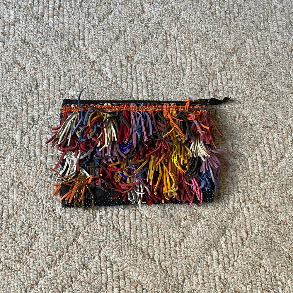 ANTHROPOLOGIE Beaded Clutch/Pouch